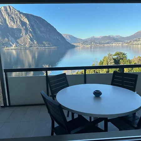 The View Of Lugano 비소네